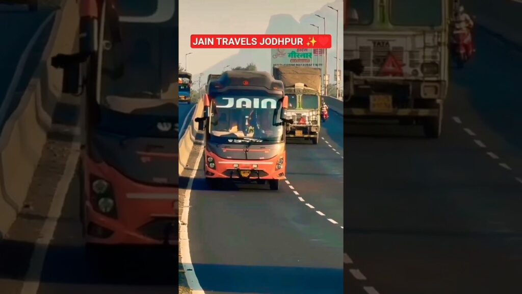 Jodhpur To Delhi || Jain Travels ||✨♥️ Luxury Bus 😱#youtubeshorts #shorts #automobile #travel #viral