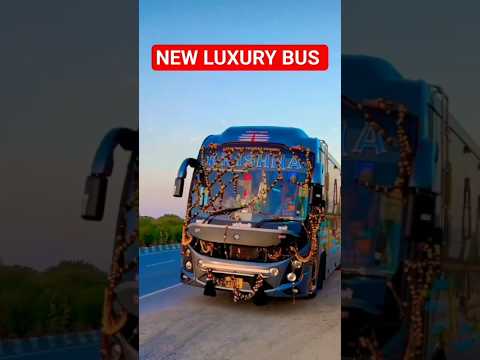 Nadol To Pune || New Krishna Travels ||✨♥️ Luxurious Bus 😱#youtubeshorts #travel #shorts #automobile