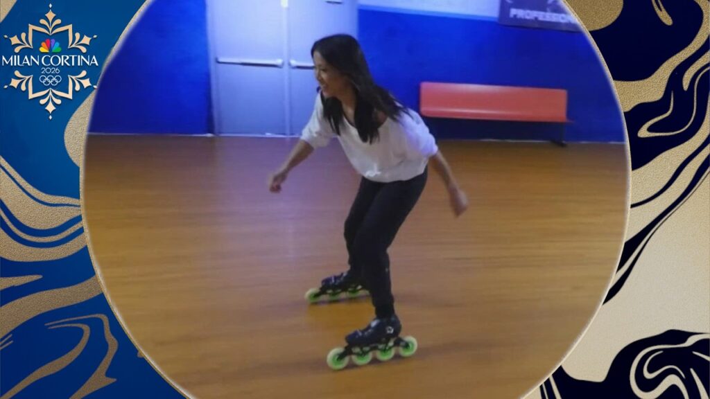 Jake and Mimi try out inline skating where Apolo Ohno, JR Celski trained | Go For Gold
