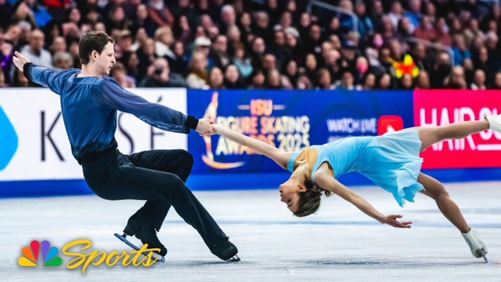 Alisa Efimova and Misha Mitrofanov deliver stirring performance to standing ovation | NBC Sports