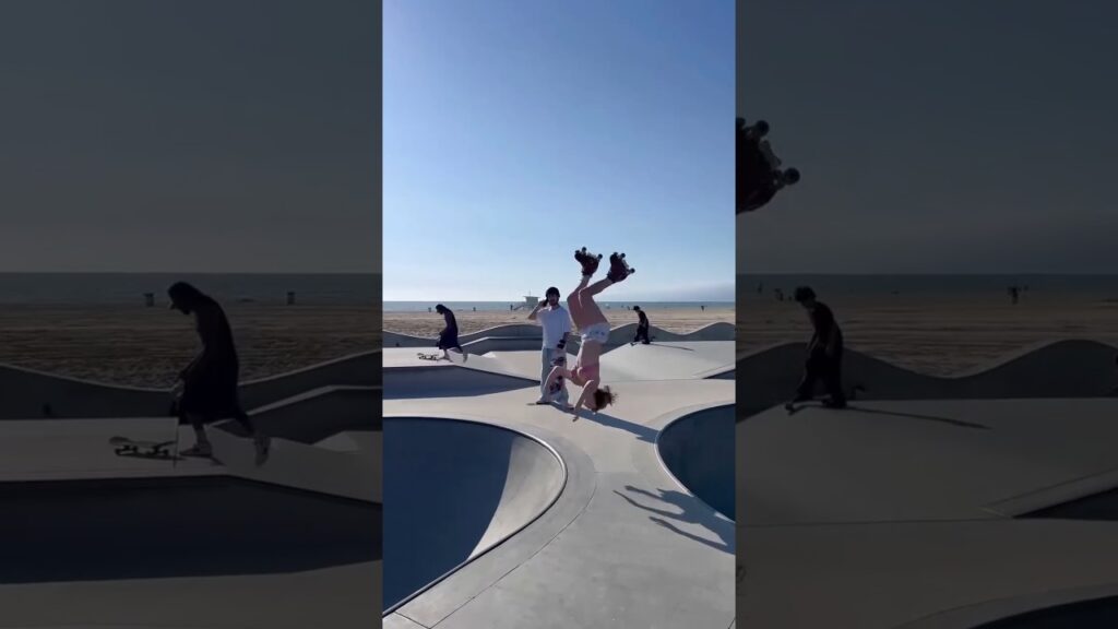 #rollerskating 😱🔥#girl #amazing #jump #shorts #clips 🔥🔥🔥###