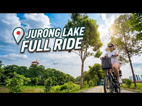 My Fave Jurong Loop: Jurong Lake Gardens Full Ride & ENAQ Prata Review 🇸🇬