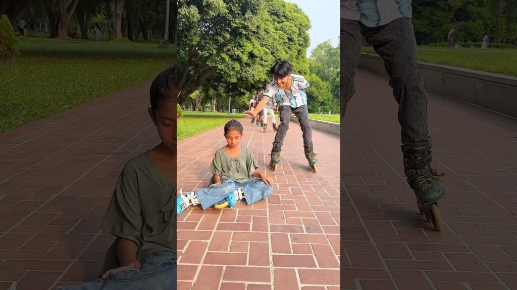 skating stunt, don’t try it without any training #skating #skater #skate #skatersharif #reels