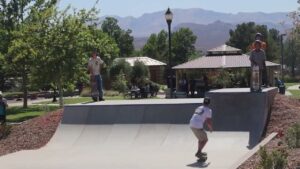 Riders roll into new Firehouse Park skate facility in St. George