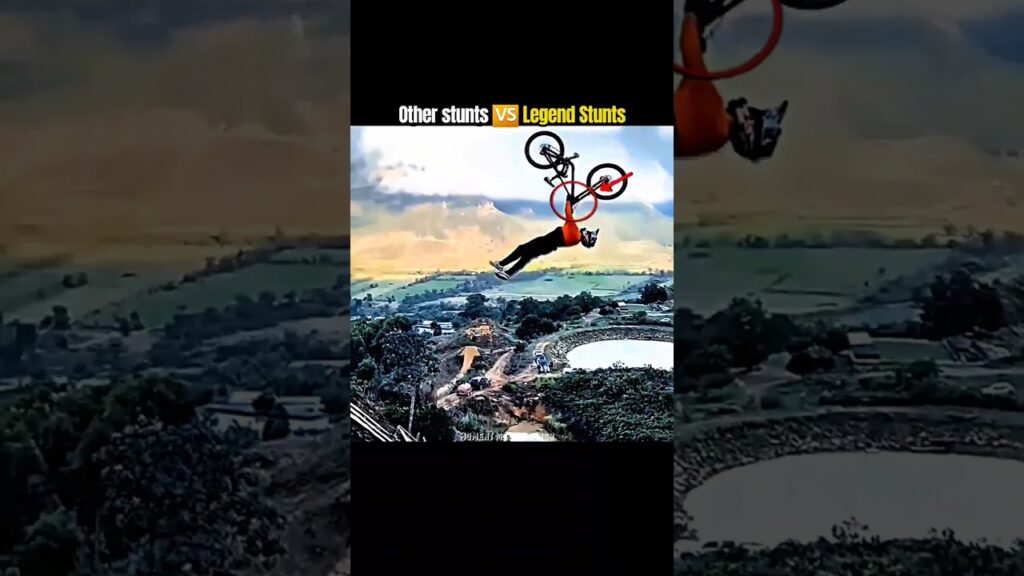 ☠️Other Stunts VS Legend Stunts 😱🚲 #shorts #youtubeshorts