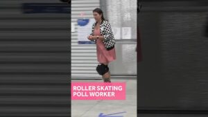 South Carolina poll worker skates through primary election in Anderson County