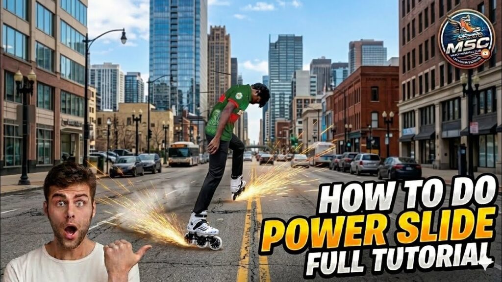 How to do power slide,!! Full tutorial ✅