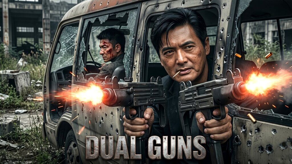 【HK Film】 Mafia Boss Drifts With Dual Guns To Save His Trapped Men And Kills All!【Yun-Fat Chow】