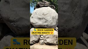 🛼 Rock Garden Mein Skating Masti! Phir kay hua?🔥😎 Skating Through Rock Garden! #SkatingInRockGarden