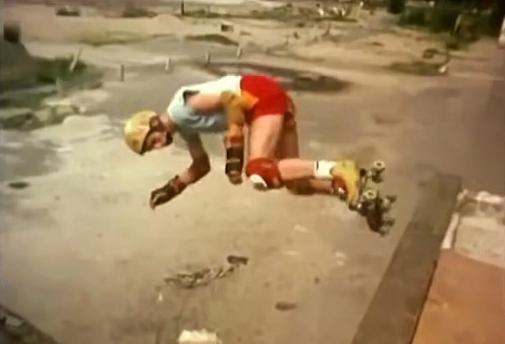 A Roller Skater in Amsterdam in 1982 – Dogdays Magazine