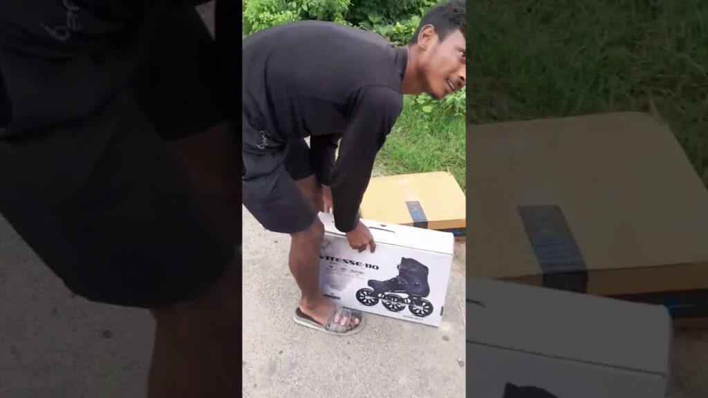Finally jaspo 110 mm weeals unboxing video #skating #iceskatingshoes om #skater